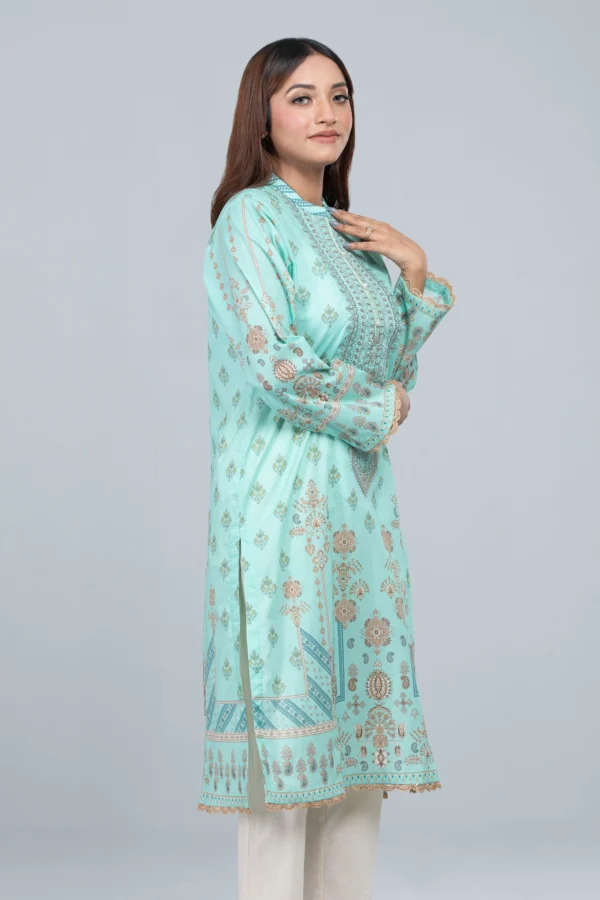 Women's Lawn Kurta - One Piece - Image 3