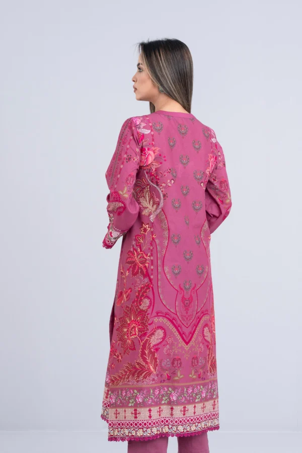 Ready-to-wear Three Piece Lawn with Silk Dupatta - Image 3